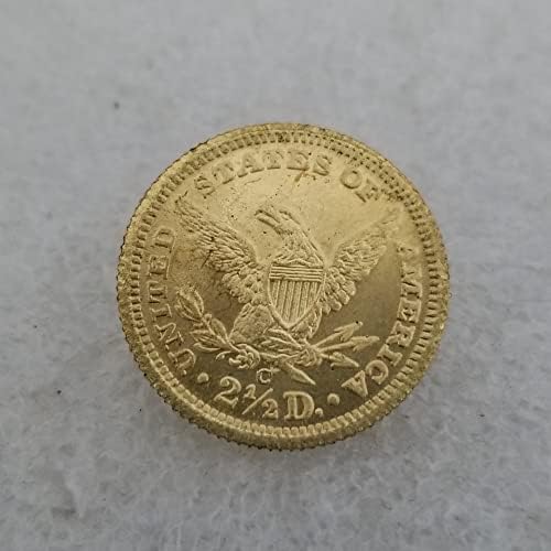QINGFENG Старинни Занаяти Американската Версия на 1856 C 1/2 Златна Монета Сребърен Долар Кръгла Сребърна Колекция на Външната Търговия