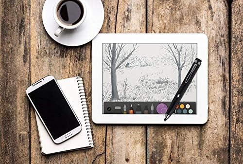 Активен цифров стилус Broonel Black Mini Fine Point, Съвместима с ASUS VivoBook Pro 17 N705UD 17,3 инча