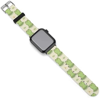 Силиконови Каишки за часовници с хубава Жаба, Съвместими с Быстроразъемным каишка Apple Watch, за iWatch Series 8 7 6 5 4 3 SE