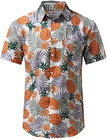 Zpervoba Мъжка Риза, Хавайски Комплекти, Тениски с 3D Принтом, къси Панталони, Костюми, Лятна Ежедневни Риза с копчета и Къс Ръкав,