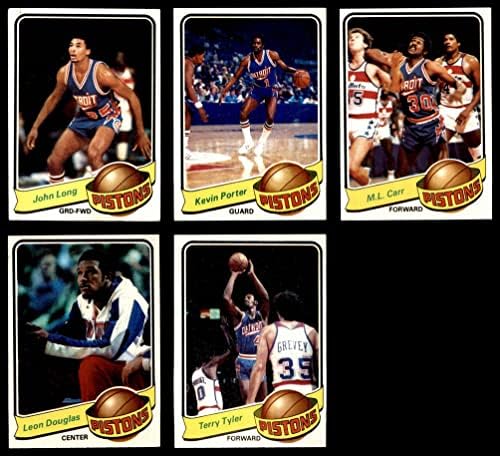 1979-80 Оглавява екип Детройт Пистънс Сет Детройт Пистънс (сет) EX+ Pistons