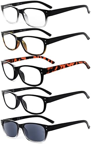 Eyekepper ще Спести 10% на 5 опаковки очила за четене с кутия пролетта вериги за мъже и 5 опаковки класически ридеров +2,75