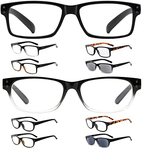 Eyekepper ще Спести 10% на 5 опаковки очила за четене с кутия пролетта вериги за мъже и 5 опаковки класически ридеров +0.50