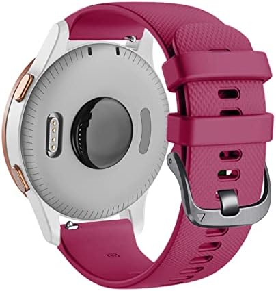 EEOMOiK Сменяеми умен часовник Orinigal Band Въжета за Garmin Venu 2/Venu2 Plus Гривна Силикон Аксесоари 20-22 мм Гривна (Цвят: