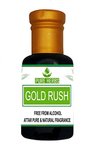 Аромат на Pure Herbs GOLD RUSH Без Алкохол За мъже, Подходящ за специални случаи, партита и ежедневна употреба 5 мл