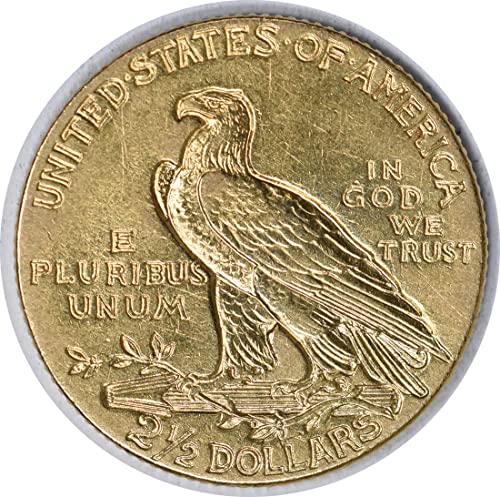 1908 P $2.50 Златен индийски Бездокументарный AU58