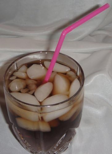 МПК 100 Соломинок - Гъвкави Сламки за пиене - Luau - Сватба - Парти - Ярко-Розово - 100 Гъвкави соломинок