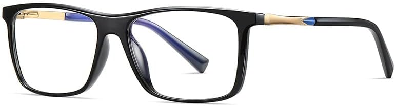 Дамски Очила За четене RESVIO С кутия пролетта Ставите на Ръчно изработени В Правоъгълни Рамки За Четене Черен