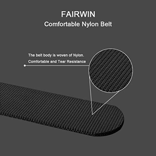 Тактически Такелажный каишка FAIRWIN, 1,7-Инчов Мъжки Найлонов ремък с V-Образен пръстен, Сверхпрочная Быстроразъемная обтегач