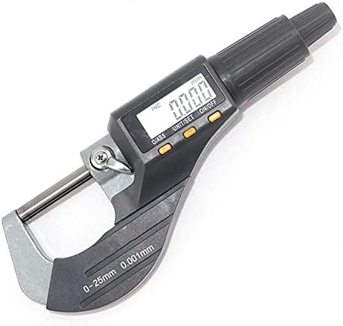 Цифров Микрометър GOOFFY Инструмент за Измерване 0-1/0-25 мм Калибър За Измерване на Дебелина В Сантиметри/Метрическом Диаметър