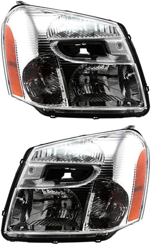 Рядка Електрическа Новата Двойка халогенни фарове, съвместими с Chevrolet Equinox Sport Спортни 2008-2009 номер детайли 15888059