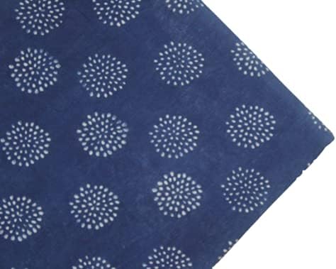 Памучни Стеганое одеяло Мъжки by The Yard Индиго Royal Blue Лека Мека Кърпа, Калъф за възглавница Fabriceco Friendly Индиго Blue