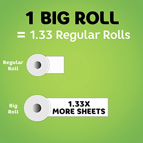 Хартиени кърпи Bounty Select-A-Size с принтом, 6 Големи ролки = 8 Обикновени роли