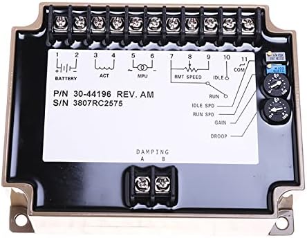 Регулатор на честотата на въртене на двигателя FridayParts EFC3044196 3044196 е Съвместим с генератор Cummins 12-24 В