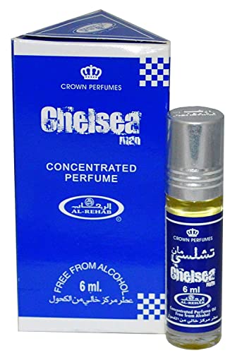 Устойчиви на парфюми AL-Rehab CHELSEA Attar без алохола 6 мл.
