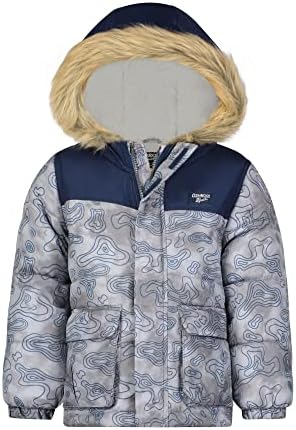 Пуховик OshKosh B ' sofia за малки момичета - Топло Зимно палто за новородени с качулка