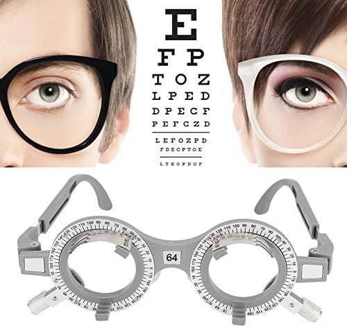 Рамки за Пробни Лещи Cyllde Титановая 64 мм Оптични Рамки за Пробни Лещи, Рамки за Оптометрических Лещи Ультралегкие Очила Аксесоар Очила-обскура за Подобряване на зре