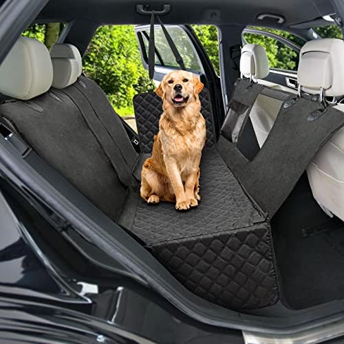 Сверхпрочный хамак за кучета SG Edge за задната седалка, осигуряваща достъп до пассажирскому седалката с домашни любимци; Калъф