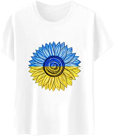 Тениска с Украинския Принтом Хартата, Дамски Къса Мъжка Риза, Потник, Блуза и Дамски Черни Летни Блузи с дълъг ръкав