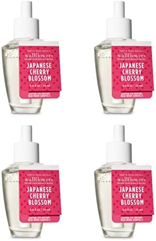 Ароматна добавка за вана и тяло Japanese Cherry Blossom Wallflower. 4 Опаковки по 0,8 Грама
