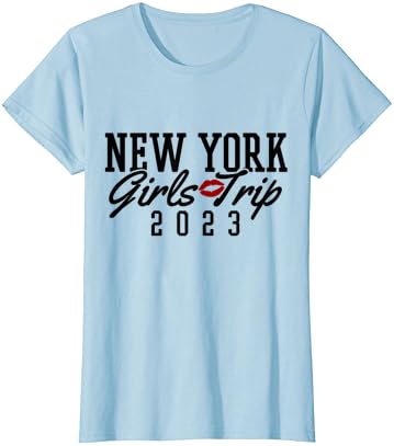 Женска тениска за почивка в Ню Йорк За момичета 2023, Подходяща За Групата