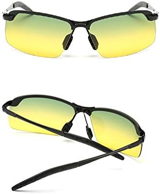 Мъжки слънчеви очила за нощно виждане Baselay за шофиране с поляризация UV400 Safty Слънчеви очила