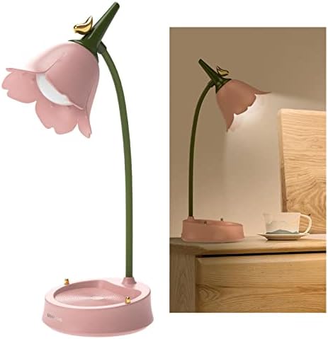 Настолна Лампа Fenteer 3 Грижовна Лампа За Четене, Розова