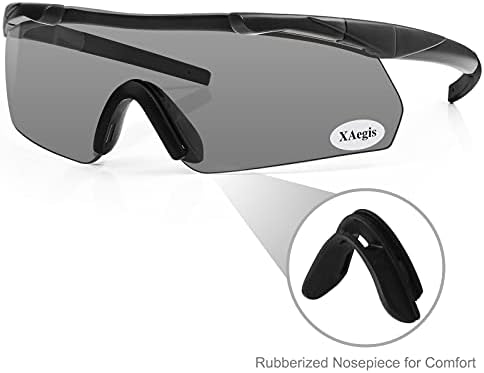 Тактически очила за стрелба с Xaegistac с 3 Сменяеми Лещи за Ударопрочной защита на очите