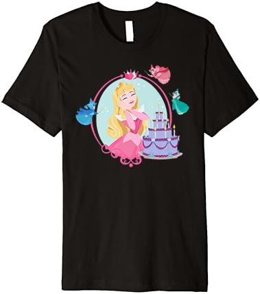 Тениска Премиум-клас Disney Princess Aurora Sleeping Beauty Рожден Ден На Принцеса Aurora