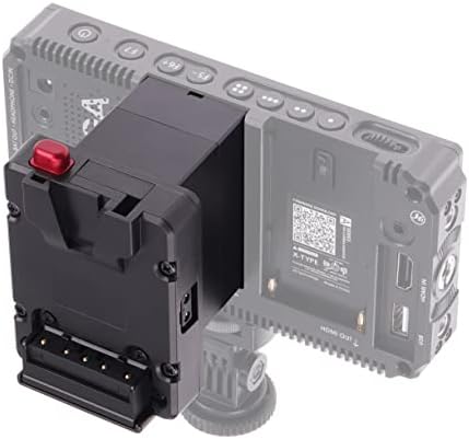 Адаптер за пистолета заплата FocusFoto с V-Образно затваряне и изход D-tap за Sony NP-F970 NP-F от батерия NP-F до камерата на монитор