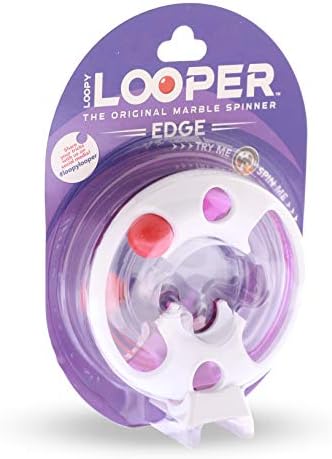 Blue Orange Loopy Looper Edge - Оригинален Мрамор фабрика - Skill Fidget - за деца на възраст от 8 години нагоре, Лилаво