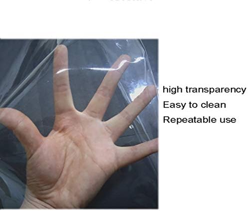 Прозрачен брезент LKH, висококачествен брезент за нощуване на открито, Дебели брезент от PVC, лек и лесно укладываемый, здрав и
