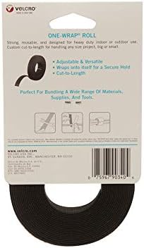 Марка ВЕЛКРО - Ролка В ЕДНА опаковка, двустранен, самозатягивающийся - Черни и тънки завязки в ЕДНА опаковка | Трайни и многократна