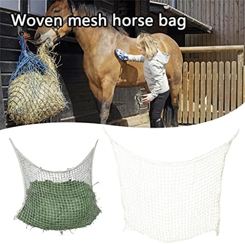 Торбички за съхранение на сено WXBDD с разумни дизайн на окото, Бавно подаване на заявка за коня, намаляване на отпадъците сено,