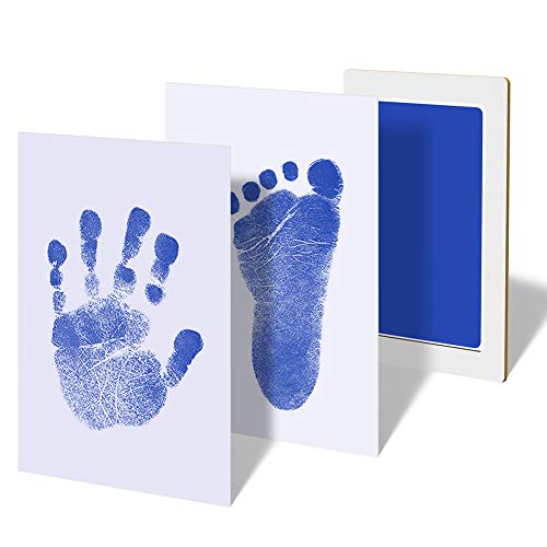Детски Безопасни Тампони Мастило за Отпечатъци от ръце и следи от крака, Определени за Безконтактни печат PChero Inkless Touch Print
