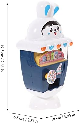Слот машина Toyvian Интерактивен автомат за продажба на напитки Играчка Заек под формата На Ролева игра Електронни Автомати за напитки