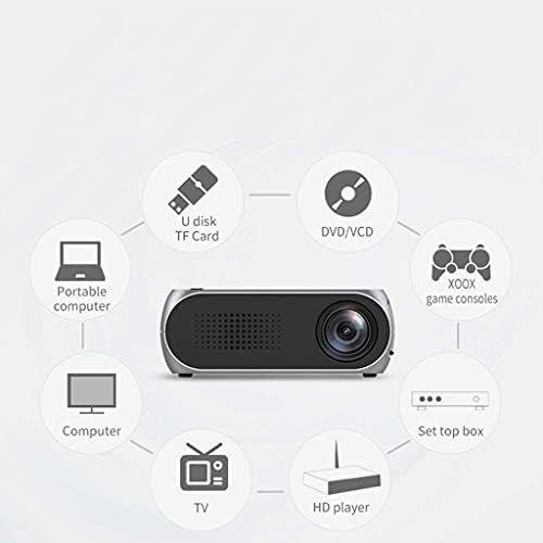 Видео проектор, се Поддържа Дисплей за Домашно Кинопроектора HD LED Проектор 1080P, Проектор за Домашно Кино