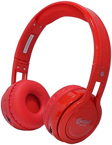 Режийни слушалки Contixo KB-2600 - Безжични слушалки, Bluetooth, безопасни за деца - 85 db с ограничена силата на звука благодарение
