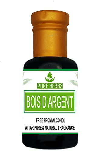 Аромат на Pure Herbs BOIS D' ARGENT Без Алкохол За мъже, Подходящ за специални случаи, партита и ежедневна употреба 3 мл
