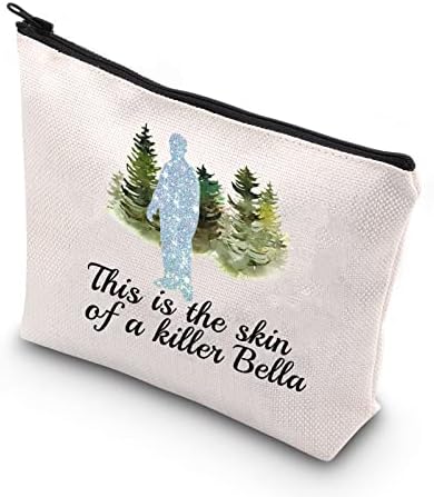 Подарък, вдъхновена от филма WCGXKO, Това е Кожа козметични чанти Killer Bella с цип за фенове (това е кожа)