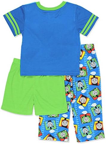 Пижамный Комплект Thomas & Friends за малки момчета с Къси панталони от 3 теми
