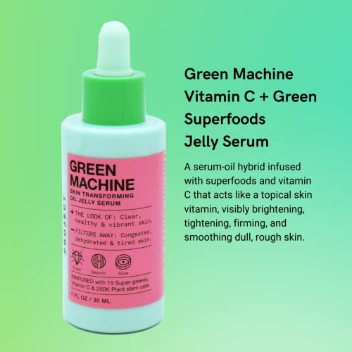 Серум-гел Innbeauty Project Green Machine За преобразуване на кожата в Масляное Желе - 1 унция