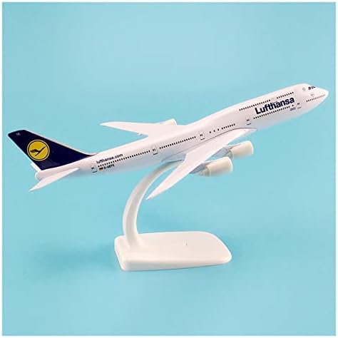 APLIQE Модели на самолети от 20 см за Lufthansa един Боинг 747 B747 400 Авиационен Метална Сплав Модел Самолет Подарък За Рожден