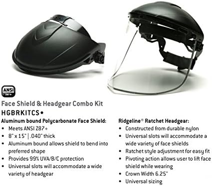 Комплект шапки и защитни маски Pyramex Safety HGBRKITCS Ridgeline