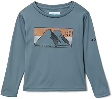 Графична тениска с дълъг ръкав Grizzly Peak за момчета Columbia