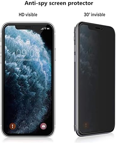 CLYDITE е Съвместим с Samsung Galaxy S10 Plus Case Черен Калъф за мобилен телефон с Предпазно фолио от любопитни очи Privacy Screen