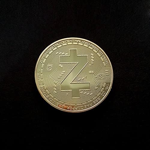 1бр Голяма Z Монета Позлатен Big Z Zero Монета Физическа Монета Виртуална Монета Криптовалюта 2021 Лимитированная Серия са подбрани