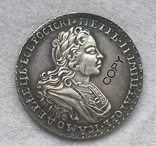 Вызовная Монета 1727 Руски Монети Копие Копирни колекция Подаръци Колекция от монети