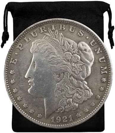 Kocreat Копие от 1921 Година-Сребърна Монета С Медна покритие-Точно Копие на Старата Оригинална Сувенирни монети на САЩ До Морган