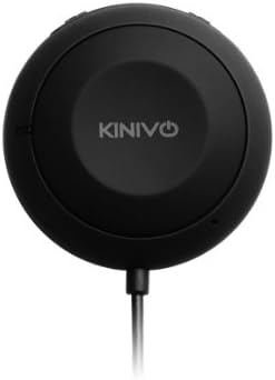 Комплект за кола Kinivo BTC450 Bluetooth (адаптер хендсфри за кола с 3,5 мм вход Aux, Apt-X)